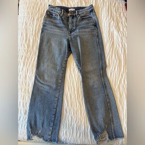 Good American straight leg jeans